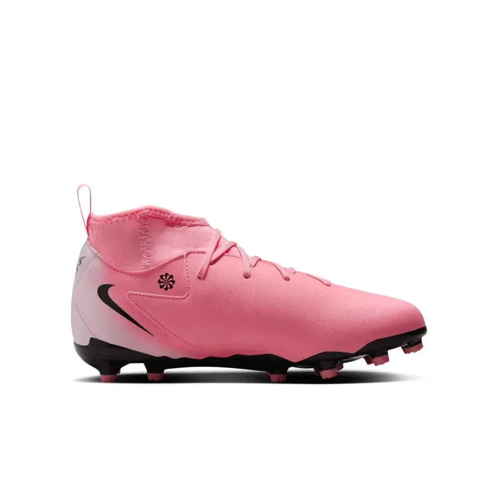 Nike Phantom Luna 2 Academy FJ2603-600 Kids Pink Black Football Boots NIN730